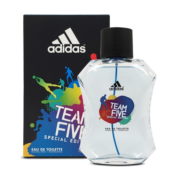 Adidas team five eau de toilette 100ml vaporizador